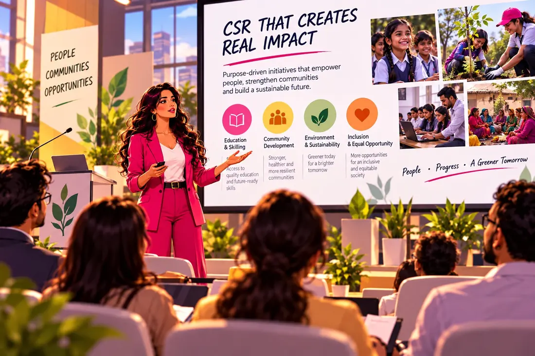 CSR presentation on community impact
