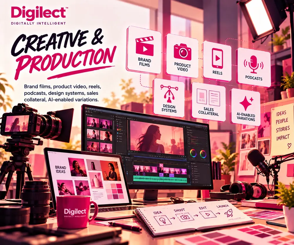 Creative & Production illustration